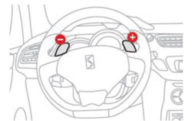 Comandi sotto al volante