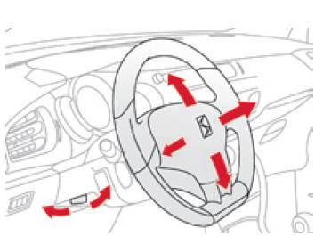 Regolazione del volante