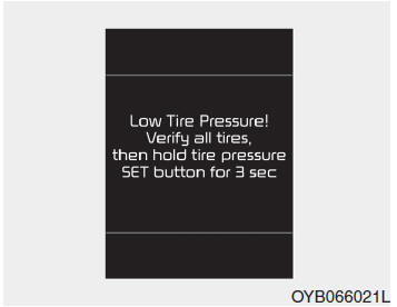 Sistema di monitoraggio pressione pneumatici (TPMS) (se in dotazione)
