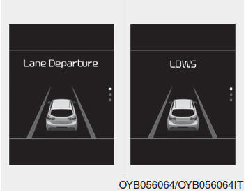 Sistema di segnalazione cambio corsia (LDWS-Lane Departure Warning System) (se in dotazione)